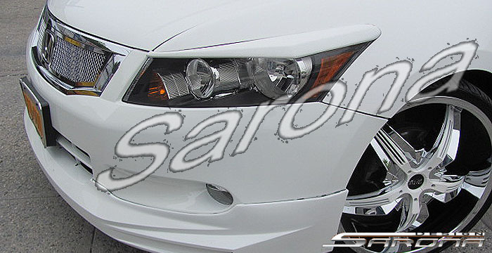 Custom Honda Accord Eyelids  Sedan (2008 - 2012) - $98.00 (Manufacturer Sarona, Part #HD-005-EL)